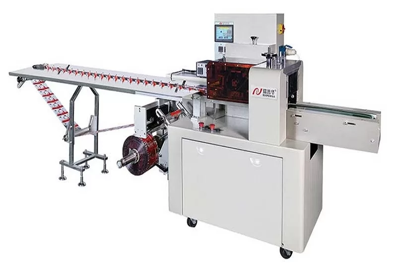 horizontal flow wrap machine